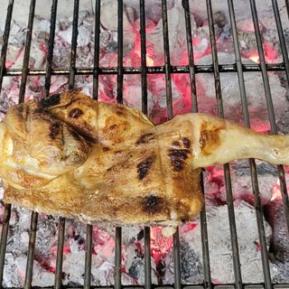 Medio Pollo AMARILLO Al Carbón