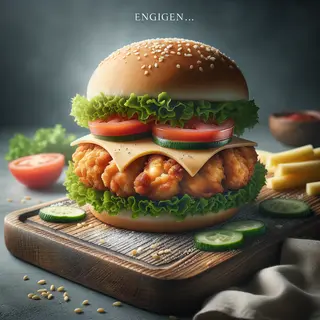 Burger Pui Tasty