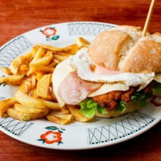 Hamburguesa Pollo Empanado