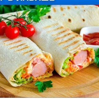 Сосиска в лаваші дабл