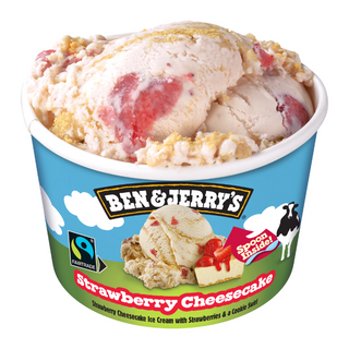 ben & jerry's strawberry cheesecake 100ml