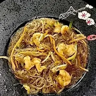 23a. Spaghetti di soia con gam