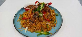 Calamari kottu