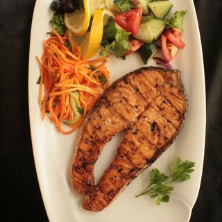 Стейк из семги