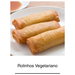 Rolinhos Vegetarianos
