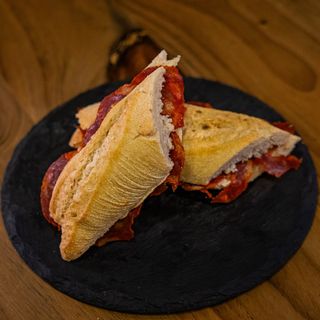 Bocadillo Campesino De Chorizo Ibérico