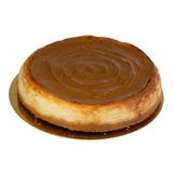 Cheescake con dulce de leche.  16 porciones.
