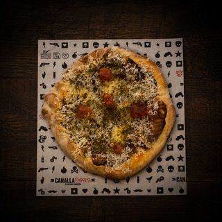 Pizzeta cocaloka picante "Almussafes"