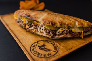Philly cheese Sloppy Joe