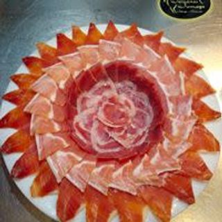 Plato Con Jamón Bellota 100 % Ibérico 5J Jabugo (100 G.)