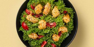 კრევეტების სალათი