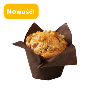 Muffin z jabłkiem i cynamonem