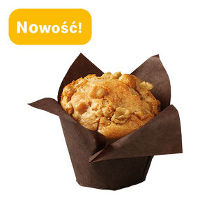 Muffin z jabłkiem i cynamonem