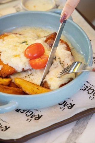 Escalope De Poulet Pané À L'ancienne