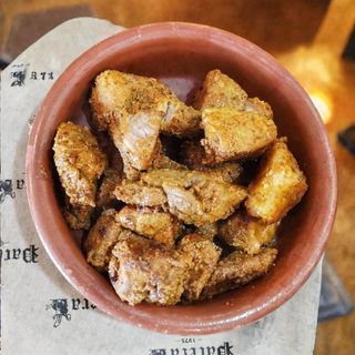 Tapa De Pinchos Morunos Con Alioli