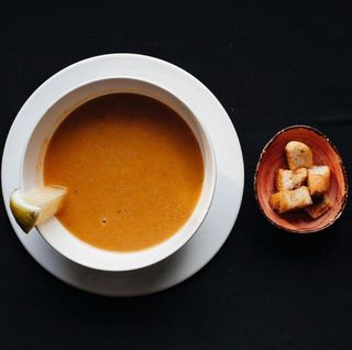 Суп-пюре из чечевицы