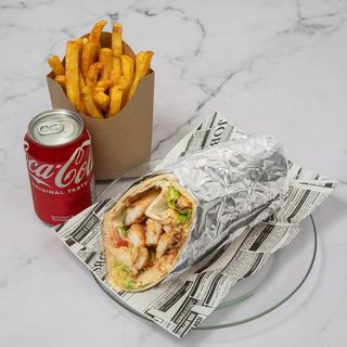 Combo MonkeyBurrito de Pollo