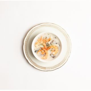 Soupe fruits de mer au lait de coco