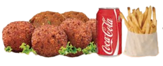 Menú Falafel (5 Uds.)