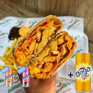 French tacos chawarma poulet + boga + Boga fruité gratuit