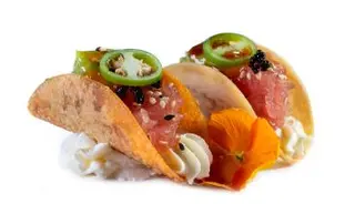 76 Salmone taco's - 2 pezzi