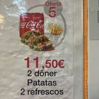 Oferta kebab Segovia 5