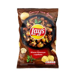 Чіпси Lays М'ясна Пательня 120г