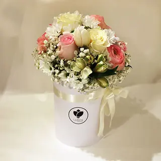 Pastel flower box B.