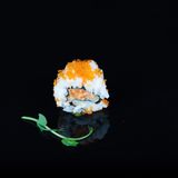 132. Uramaki Hot Salmón (4 Pzs.)