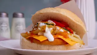 Cheeseburger dublu