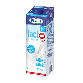 Lapte fara lactoza uht 1,5% Meggle 1L