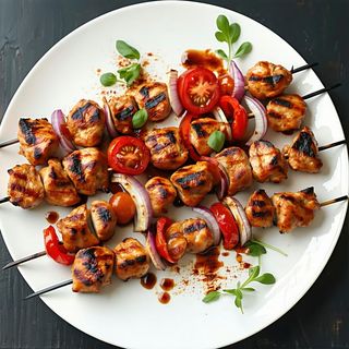 Indian Chicken Shashlik