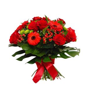 Bouquet laurea fiori di stagione grande