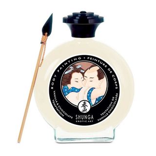 Pintura Corporal Chocolate Blanco Y Vainilla Body Paint Shunga 100 Ml