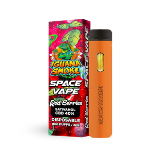 Space Vape Iguana Smoke  STV 2ml - Red Berries