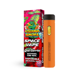 Space Vape Iguana Smoke  STV 2ml - Red Berries