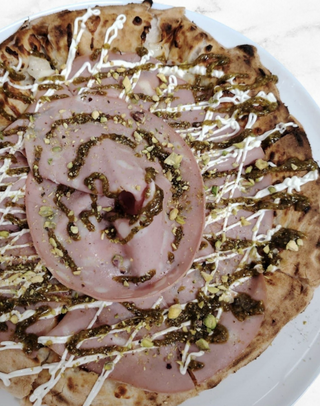 Pizza Pistachosa 26 Cm.