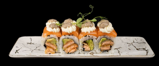 a389 uramaki salmon truffle