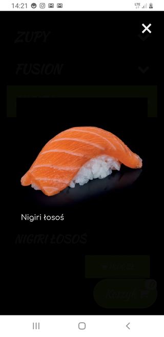 NIGIRI ŁOSOŚ 