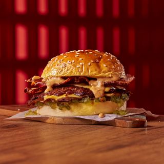 Smash Burger Doble Cheese Bacon