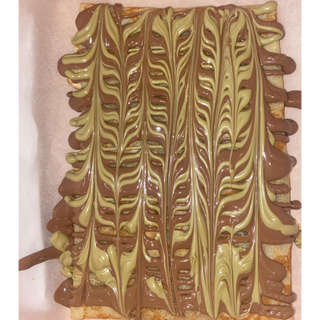  Crepe pistache kunafa  