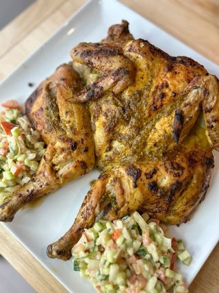 Poulet De Chair Flambé