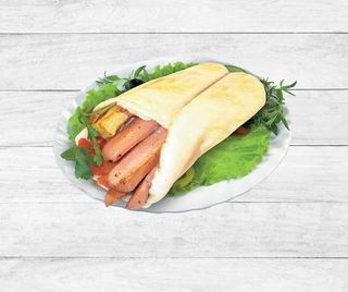 Хот-дог з двома сосисками (280г)