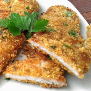 Cotoletta di vitello alla siciliana con contorno incluso