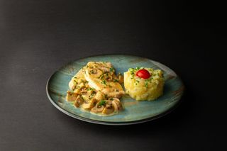 Escalop de pui cu ciuperci﻿