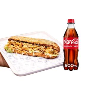 Hot up chicken + Coca-cola 0,5l