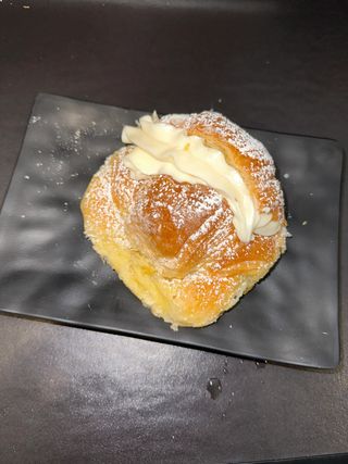 Cornetto cioccolato bianco