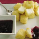 Plato De Queso De Cabra En Tempura