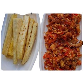 Crispy Fried Yam