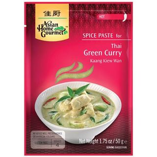 K13211Pasta condimentata thailandeza Curry verde 50 g60
